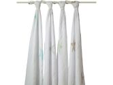 Aden + Anais Swaddle 47"X47" Muslin Swaddles - 4-Pack. (aden + anais: 813701012438)