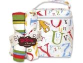 Trend Lab 30106 Dr Seuss Abc Bouquet Set- Bottle Bag And 4 Pack Of Burp Cloths. (Trend Lab: 846216013478)