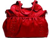 OiOi Baby Leatherette Tote, Red (OiOi: 710434121805)