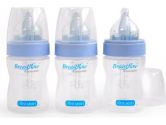 Tomy The First Years 3 Pack Breastflow Disposable Bottle, 8 Ounce (Tomy: 071463047475)