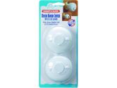 Mommy's Helper Door Knob Safety Cover with Lock Guard, White, 2-Pack (Mommy's Helper: 036768602019)