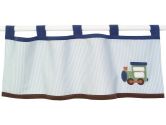 Sumersault 1 2 3 Go Valance, Blue/Cream (Sumersault: 739738069316)