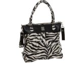 Wild Side City Slicker Tote Diaper Bag by Kalencom - Zebra (Kalencom: 088161248899)