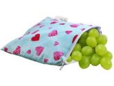 Itzy Ritzy Reusable Snack Bag, Heart Throb (ITZY RITZY: 814652011747)