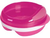 Oxo Tot 6125700 Divided Feeding Dish (Pink) (Oxo Tot: 719812932576)