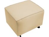 Newco International 94146 Serenity Ottoman Buckwheat Bella Velvet (Newco International: 658129941461)