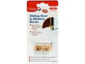 Clippasafe Sliding Window & Door Blocks Two Pack (Clippasafe: 736211363084)