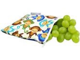 Itzy Ritzy - Snack Happened Reusable Snack Bag - Peace Love (ITZY RITZY: 814652012492)