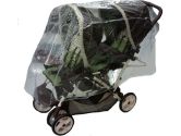 Sasha Kiddie RW-105 Tandem Stroller Rain and Wind Cover - Stroller Not Included (Sashas Kiddie Products: 685397000972)