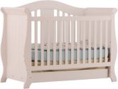 Stork Craft 04587-221 Vittoria 3-In-1 Fixed Side Convertible Crib (White) (Stork Craft: 056927084203)