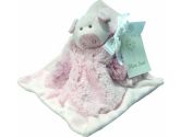 Pickles Mon Ami Doudou Baby Blanket, Peggy Pig (Pickles: 643475818574)