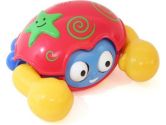 Kidz Delight Push N Go Crab, Red/Yellow (Kidz Delight: 855274000085)