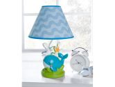 Kids Line Blue Lagoon Lamp Base and Shade (KidsLine: 789887317172)