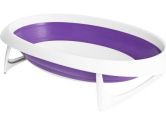 Boon Naked Collapsible Baby Bathtub, Purple/White (Boon: 813741012184)