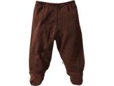 Soy Soft Footie Pants - 0-3m - Chocolate (Babysoy: 814961015740)