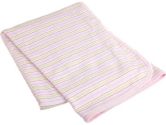 Spasilk 2 Play Receiving Blankets - Girl Stripe Print , Pink, 0-48 Months (Spasilk: 874989004652)