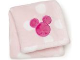 Disney Printed Embroidered Boa Blanket, Minnie (Disney: 789887303113)