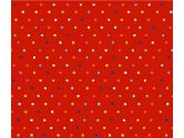 SheetWorld Fitted Pack N Play (Graco) Sheet - Primary Colorful Pindots Red Woven - Made In USA - 27 inches x 39 inches (68.6 cm x 99.1 cm) (sheetworld: 789887299126)