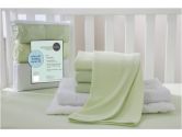 American Baby Company 13111CE Porta/Mini Crib Starter Kit (Celery) (American Baby Company: 636173131113)