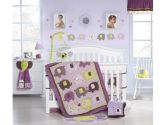 Kids Line C613BS Carter's Lamp Base and Shade, Elephant Patches (KidsLine: 789887510795)