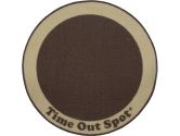 Child to Cherish Time Out Spot Rug, Brown (Child to Cherish: 025094430267)