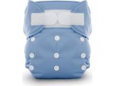 Thirsties Duo All in One Cloth Diaper - Aplix - Size 2 18-40 lbs - Storm Cloud (Thirsties: 812087013527)