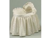 Baby King Bassinet Liner/Skirt and Hood - Size: 17x31 (Baby Doll: 009243044161)