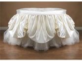 Little Miss Poof Bassinet Liner/Skirt - Size: 17x31 (Baby Doll: 009243044055)