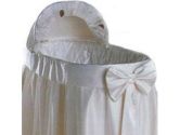 Flowerganze Bassinet Liner/Skirt & Hood - Size: 17x31 (Baby Doll: 009243060451)