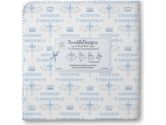 SwaddleDesigns Ultimate Receiving Blanket, Little Prince, 1 Pack (SwaddleDesigns: 810284016679)