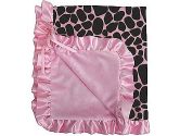 SwaddleDesigns Marquisette Swaddling Blanket - Very Berry Cute & Wild (SwaddleDesigns: 710434172845)