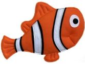 Loveable Creations 7832 22" x 15" Clown Fish - Orange/Black/White (Loveable Creations: 684018078321)