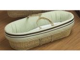 Hotel Style Moses Basket - Color: Green (Baby Doll: 009243060468)