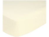 SheetWorld Extra Deep Fitted Portable / Mini Crib Sheet - Organic Ivory Jersey Knit - Made In USA (sheetworld: 608729893080)