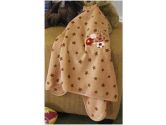 Jr. Varsity Fluffy Print Fleece Blanket with Embroidery (Just Born: 022266072881)