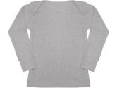 Heather Grey Long Sleeve Lap Tee (EcoKind: 032281220914)