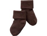 Soy Soft Signature Solid Socks - 0-6m Chocolate (Babysoy: 814961013333)