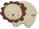 Luv U Zoo Lion Soft Wall Hanging (Crown Crafts: 085214070230)