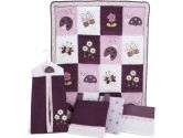 Lambs & Ivy 5 Piece Bedding Set - Luv Bugs (Lambs & Ivy: 084122062054)