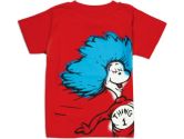 Bumkins Dr. Seuss Short Sleeve Toddler Tee, Thing 1, 5T (Bumkins: 014292985785)