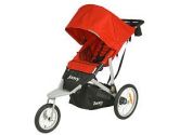 Joovy Zoom 360 Single Jogging Stroller w/ Swivel Wheel - Red (Joovy: 877408005315)