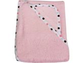 American Baby Company 83100-PK Organic Terry Hooded Towel Set (Pink) (American Baby Company: 080074831052)