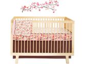 Skip Hop Complete Sheets Crib Bedding Sets Springtime Birdie 4-Piece, Pink (Skip Hop: 879674008878)