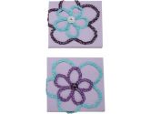 NoJo Harmony 2 Piece Canvas Art with Applique (NoJo: 085214074016)