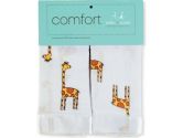 aden + anais 7507F Cotton Muslin Issie Security Blankets, Duke Giraffes (aden + anais: 813701014036)