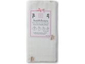 Swaddle Designs Marquisette Swaddling Blanket - Pastel Pink Striped Fish (SwaddleDesigns: 837201302844)