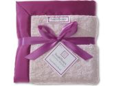 SwaddleDesigns Fuzzy Stroller Blanket, Pastel with Pastel Trim, 1 Pack (SwaddleDesigns: 810284016518)