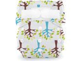 Thirsties Duo All in One Cloth Diaper - Aplix - Size 2 18-40 lbs - Blackbird (Thirsties: 812087013435)