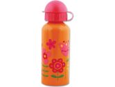 Stephen Joseph Stainless Steel Flower Water Bottle, Orange, 1-Pack (Stephen Joseph: 794866901457)