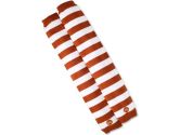 BabyLegs Unisex-Baby Infant Leg Warmers, Burnt Orange/White, One Size (BabyLegs: 845520250012)